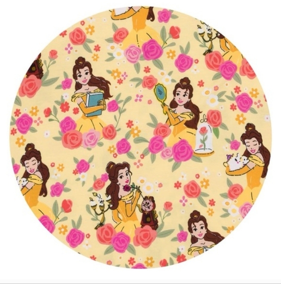 NIB Little Sleepies Disney Princess Belle Women's Long Sleeve Pajama Top- S - Picture 6 of 9